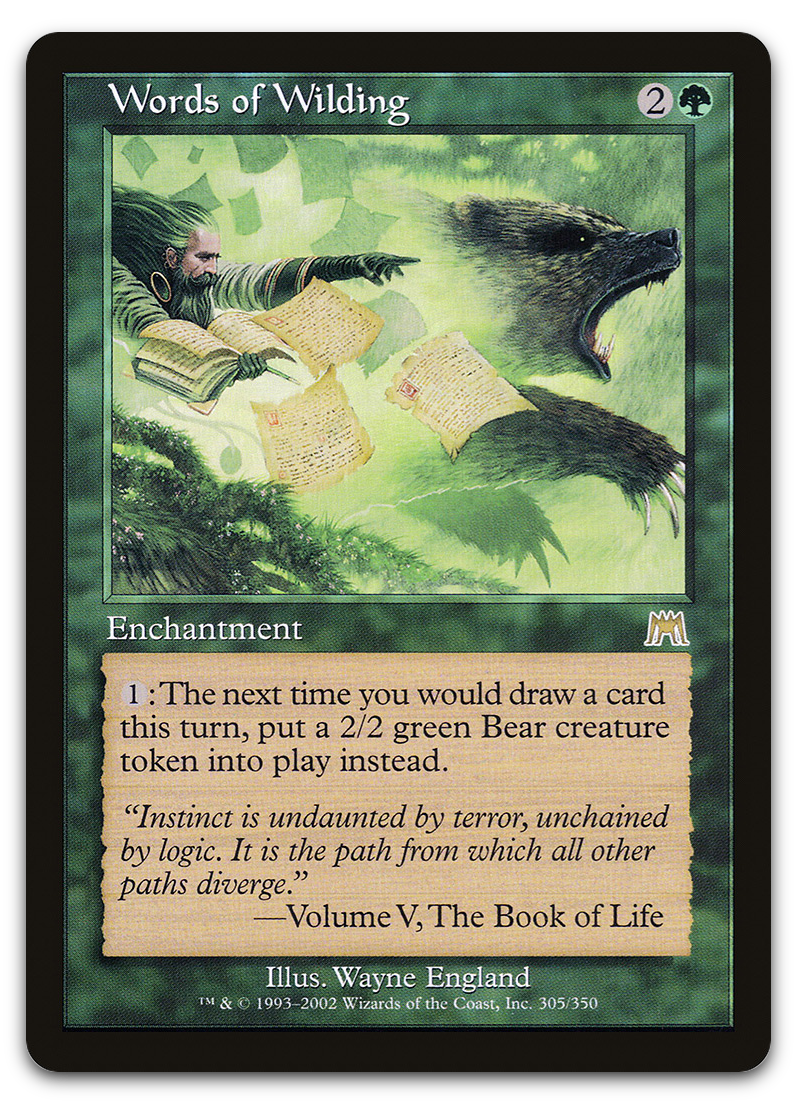 Words of Wilding (Onslaught)