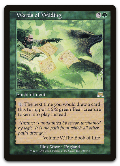 Words of Wilding (Onslaught)