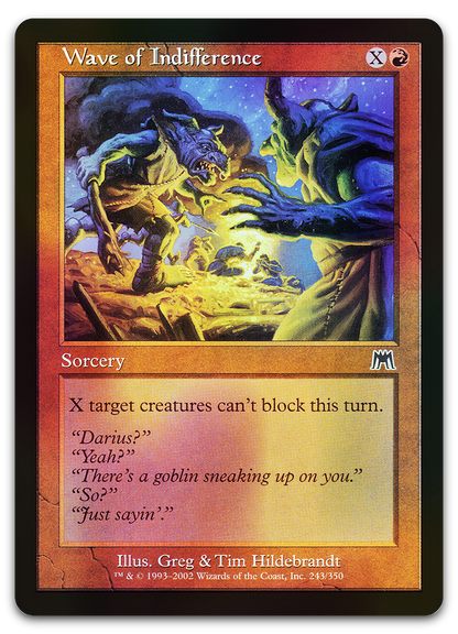 Wave of Indifference (Onslaught)