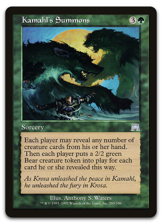 Kamahl's Summons (Onslaught)