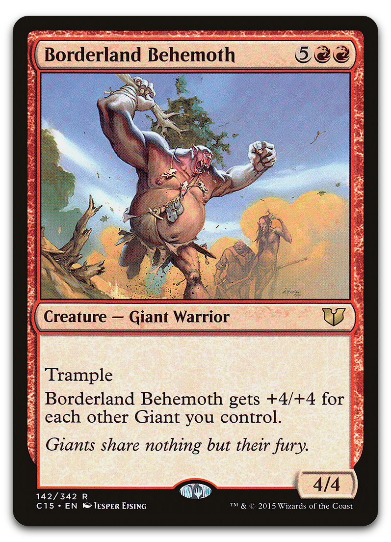 Borderland Behemoth (Commander 2015)