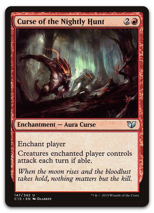 Curse of the Nightly Hunt (Commander 2015)