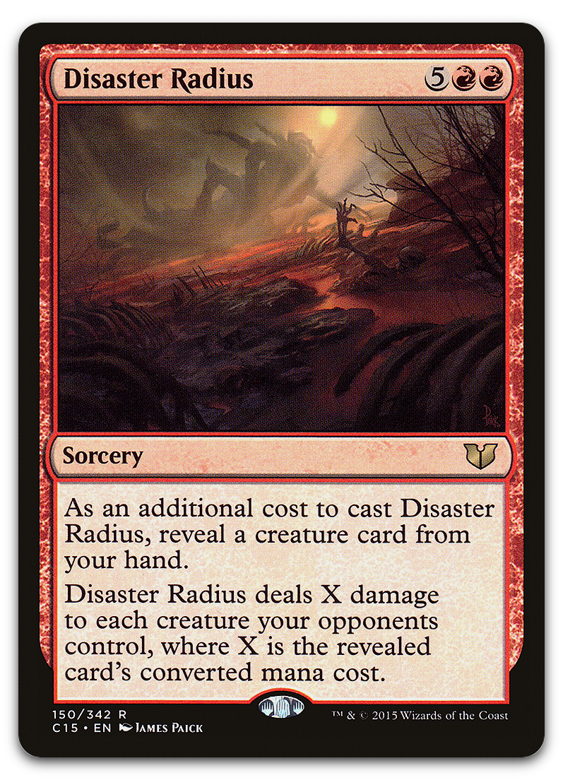 Disaster Radius (Commander 2015)
