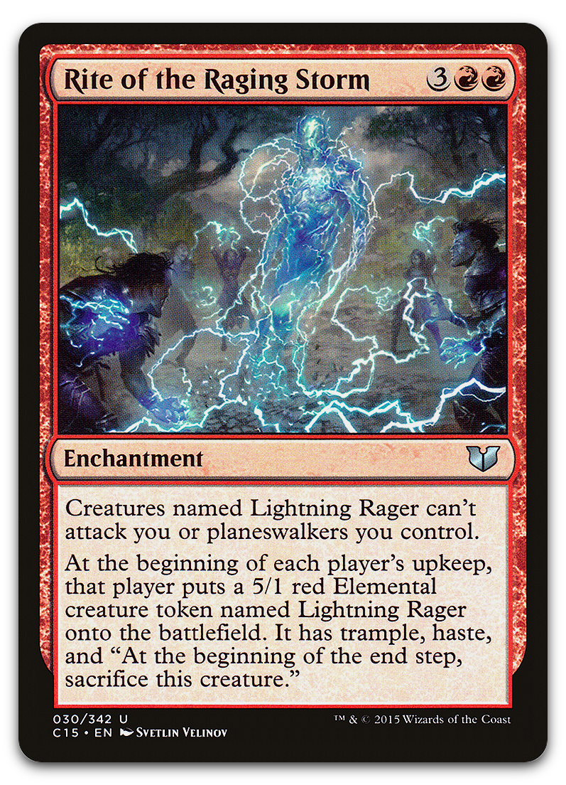 Rite of the Raging Storm (Commander 2015)