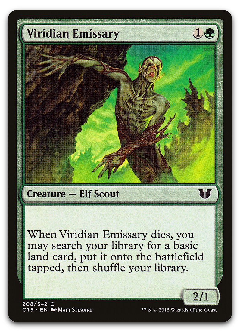 Viridian Emissary (Commander 2015)