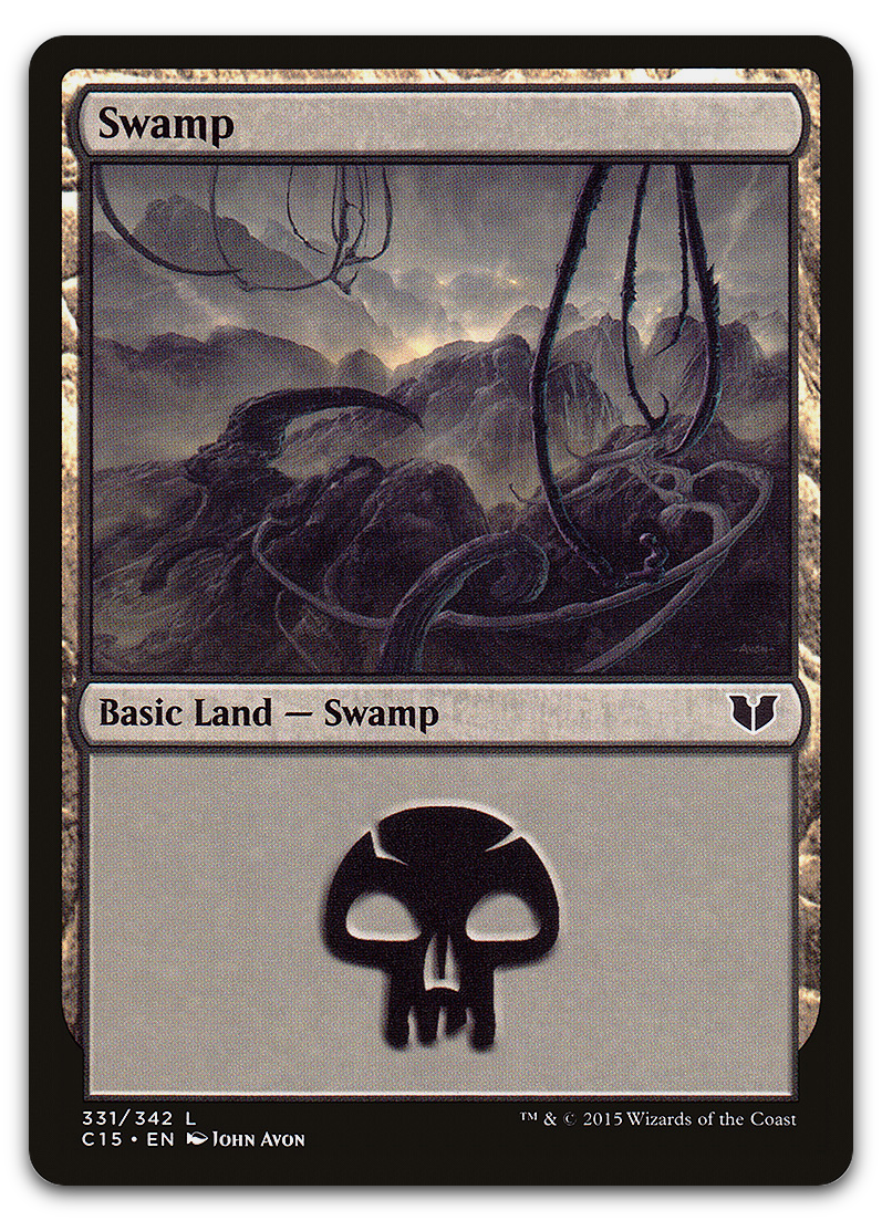 Swamp (331) (Commander 2015)