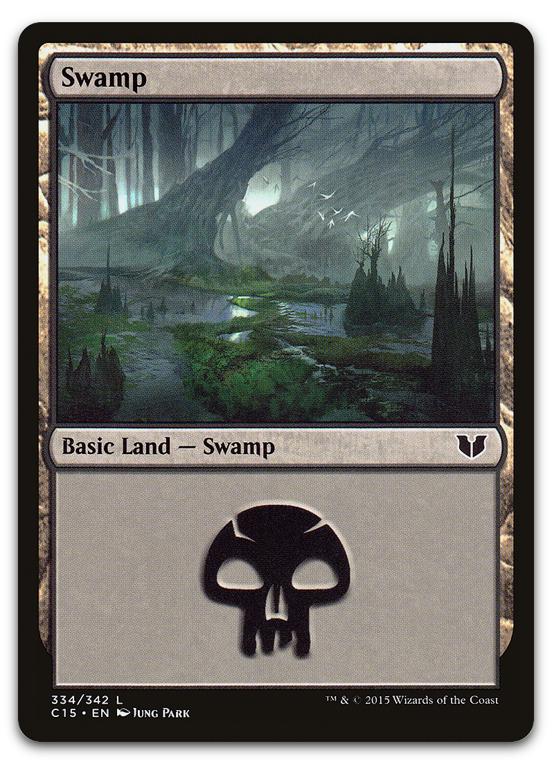 Swamp (334) (Commander 2015)
