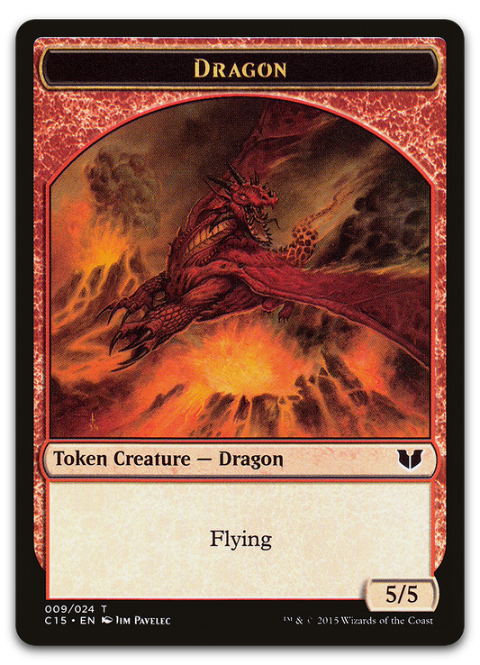 Dragon // Dragon Double-Sided Token (Commander 2015)