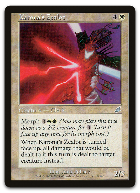 Karona's Zealot (Scourge)