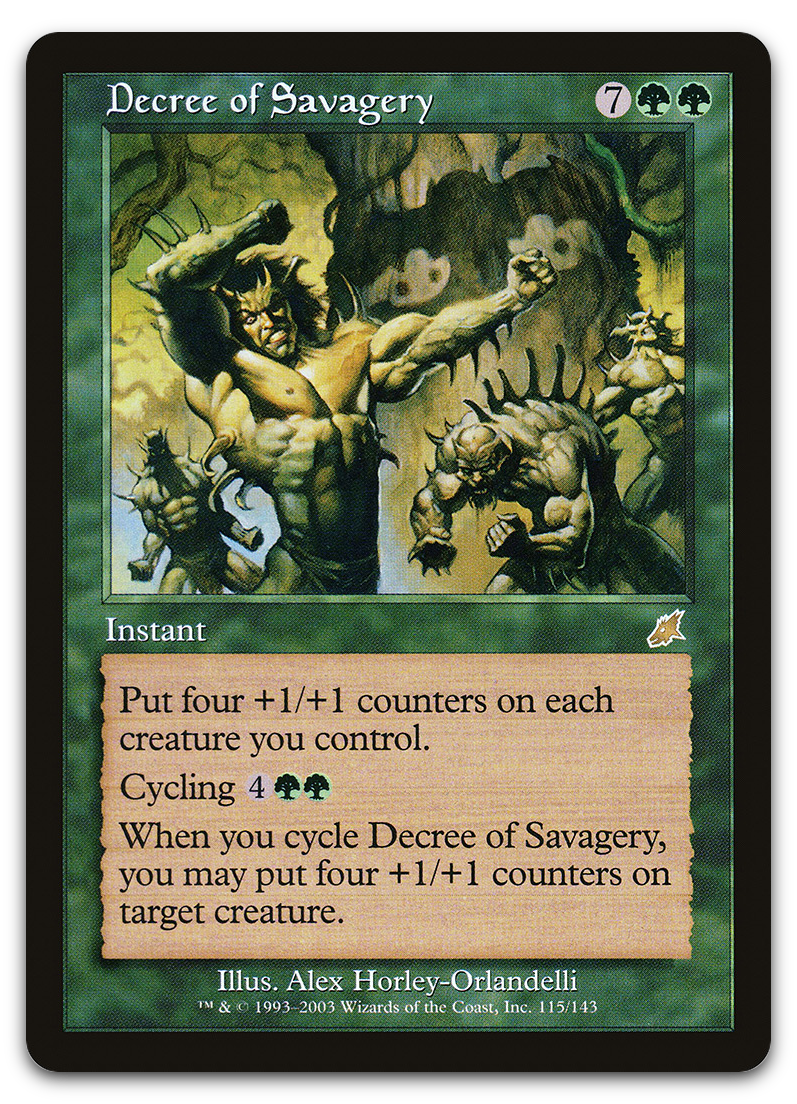 Decree of Savagery (Scourge)