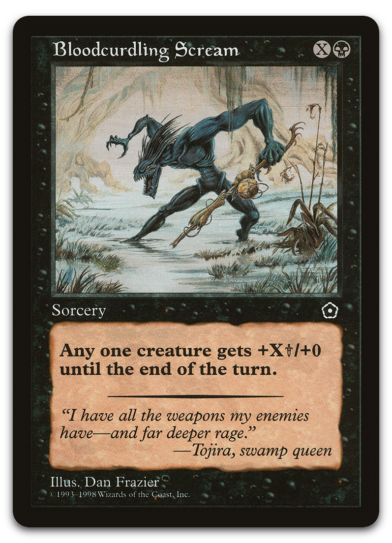 Bloodcurdling Scream (Portal Second Age)