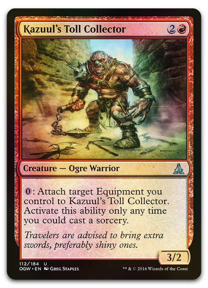Kazuul's Toll Collector (Oath of the Gatewatch)