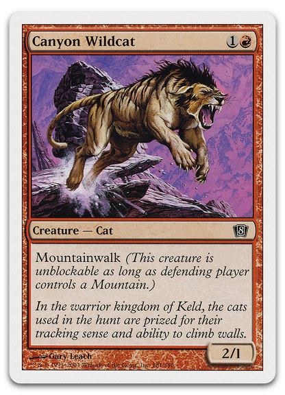 Canyon Wildcat (8th Edition)