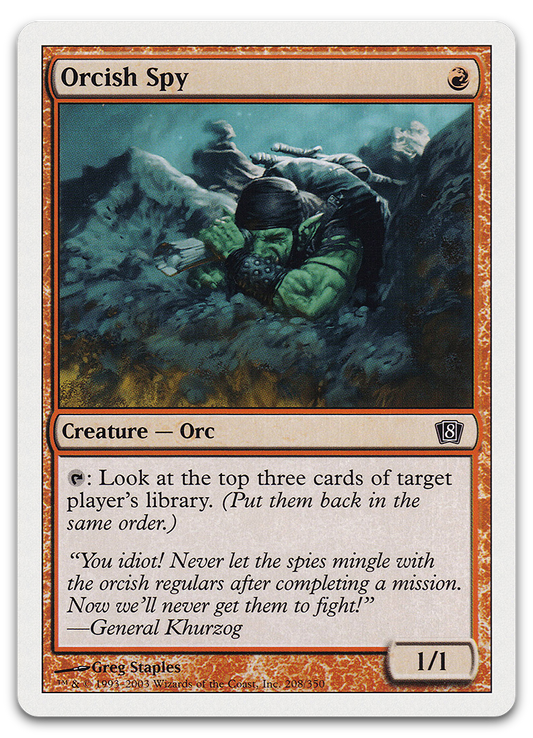 Orcish Spy (8th Edition)