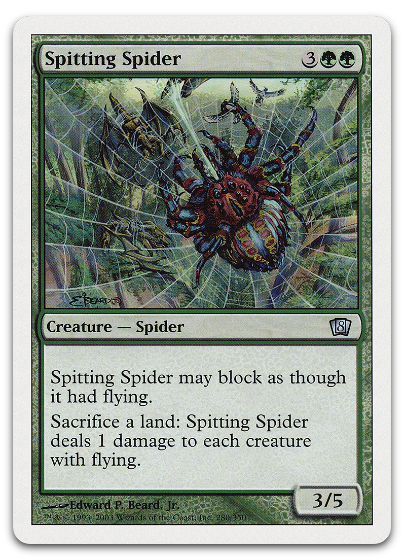 Spitting Spider (8th Edition)