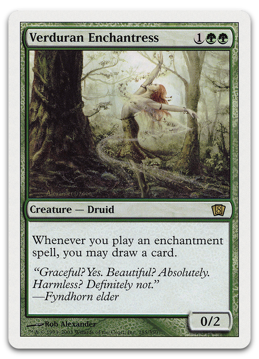 Verduran Enchantress (8th Edition)
