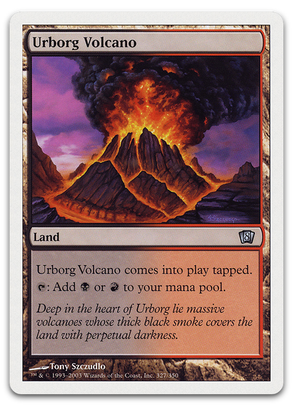 Urborg Volcano (8th Edition)