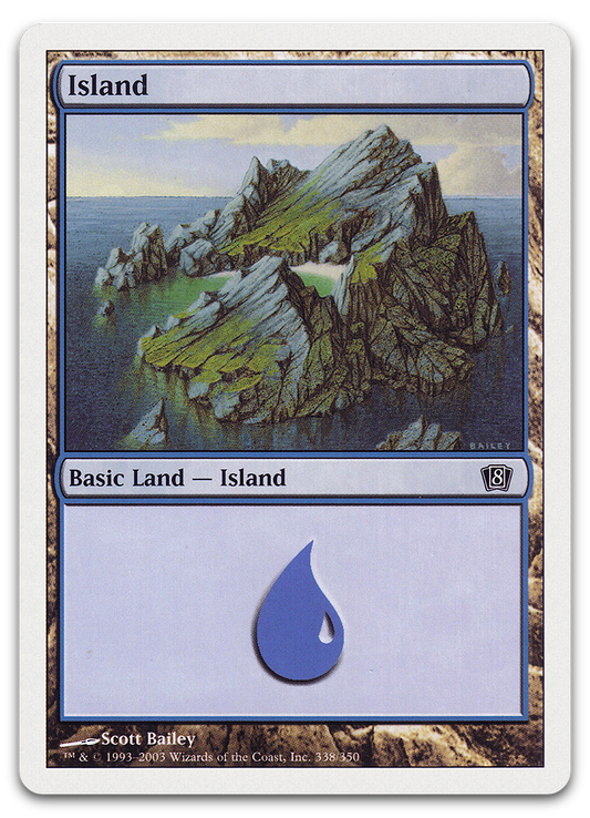 Island (338) (8th Edition)