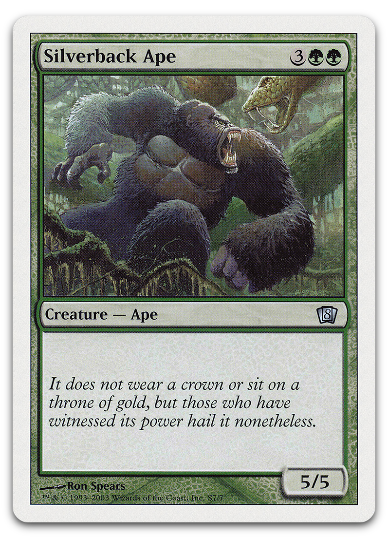 Silverback Ape (8th Edition)