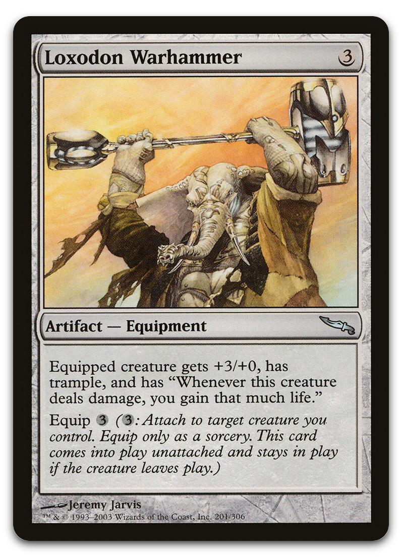 Loxodon Warhammer (Mirrodin)