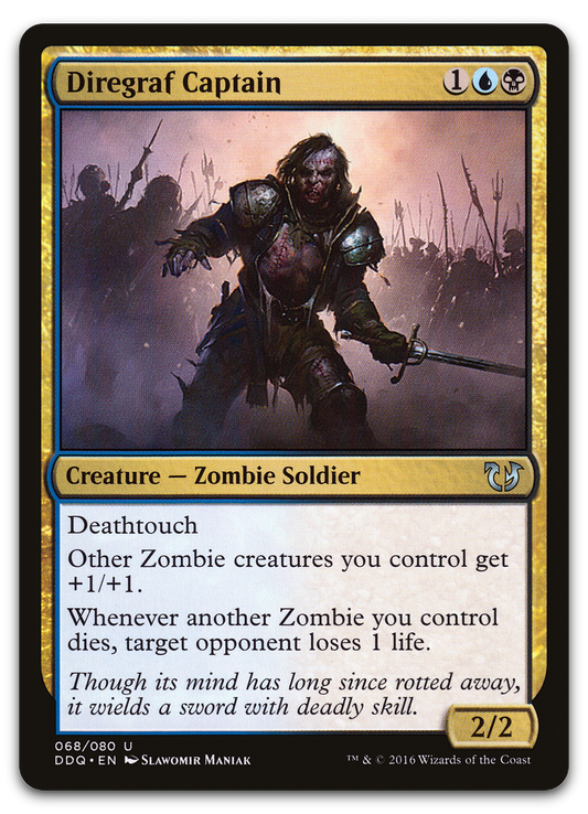 Diregraf Captain (Duel Decks: Blessed vs. Cursed)