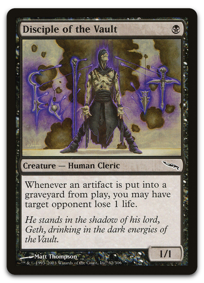 Disciple of the Vault (Mirrodin)