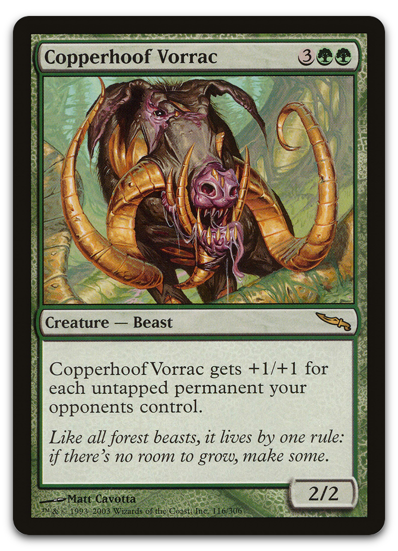 Copperhoof Vorrac (Mirrodin)
