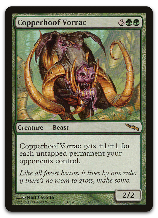 Copperhoof Vorrac (Mirrodin)