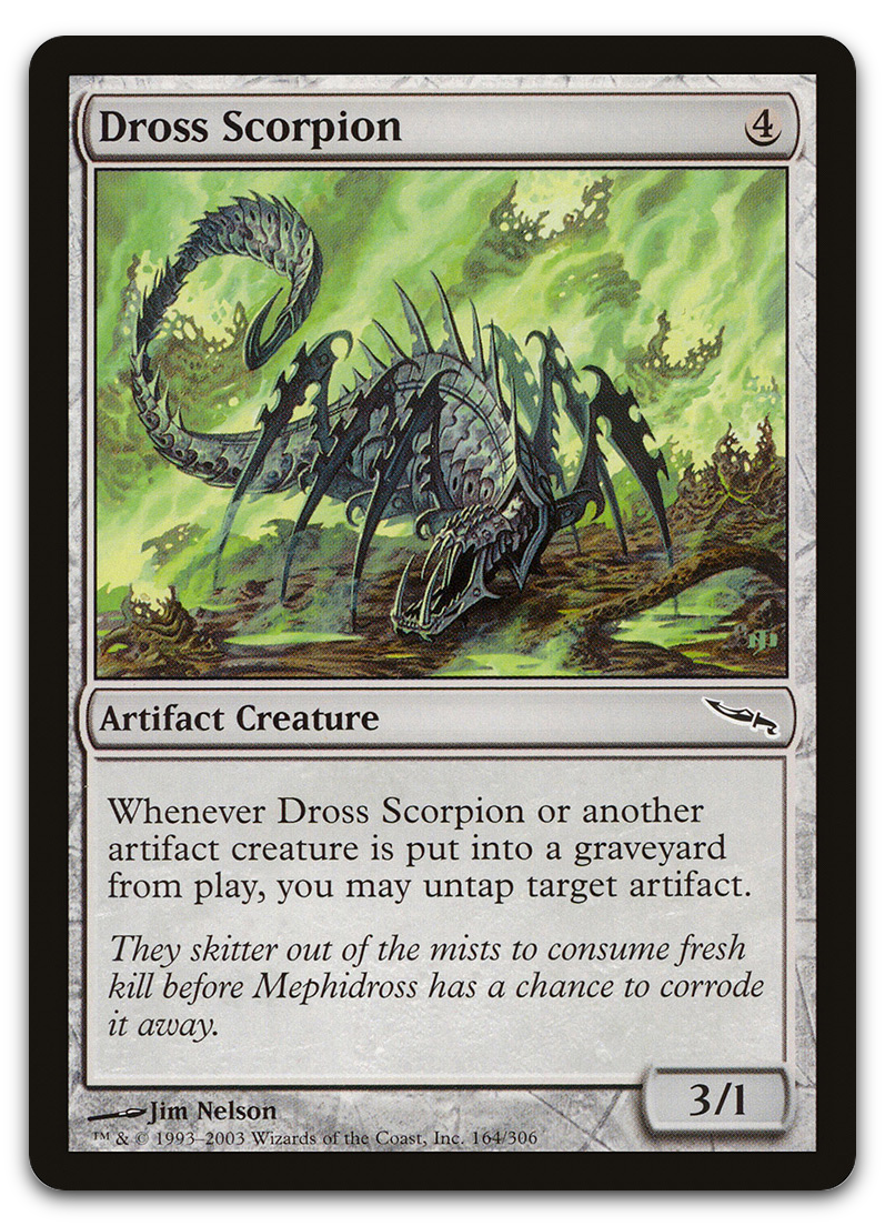 Dross Scorpion (Mirrodin)