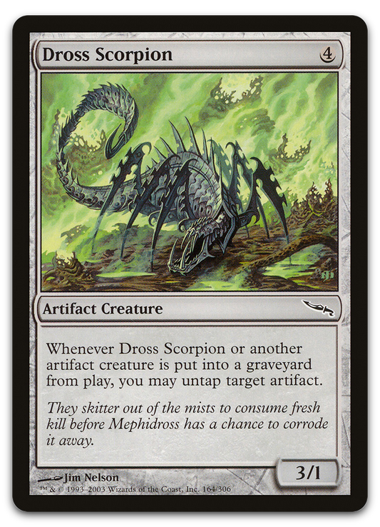 Dross Scorpion (Mirrodin)