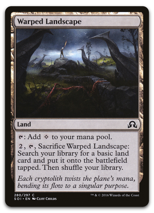Warped Landscape (Shadows over Innistrad)