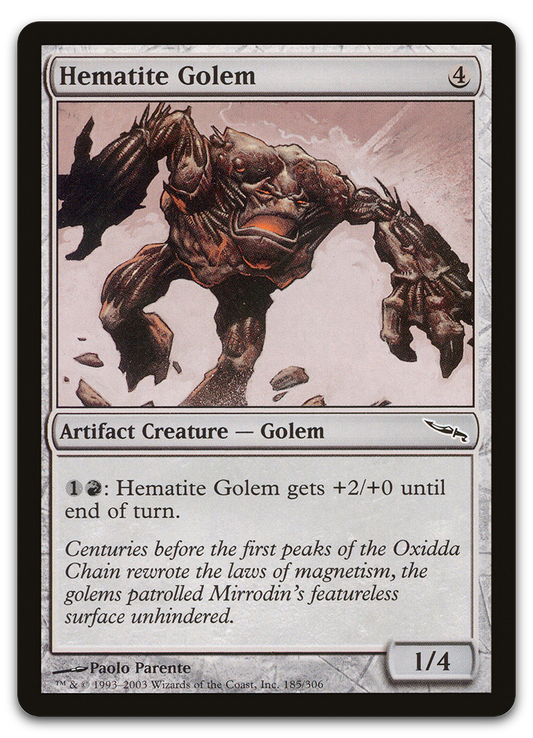 Hematite Golem (Mirrodin)