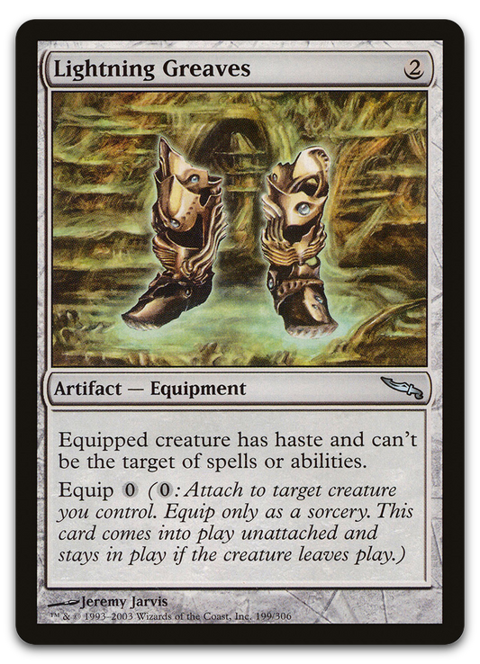 Lightning Greaves (Mirrodin)