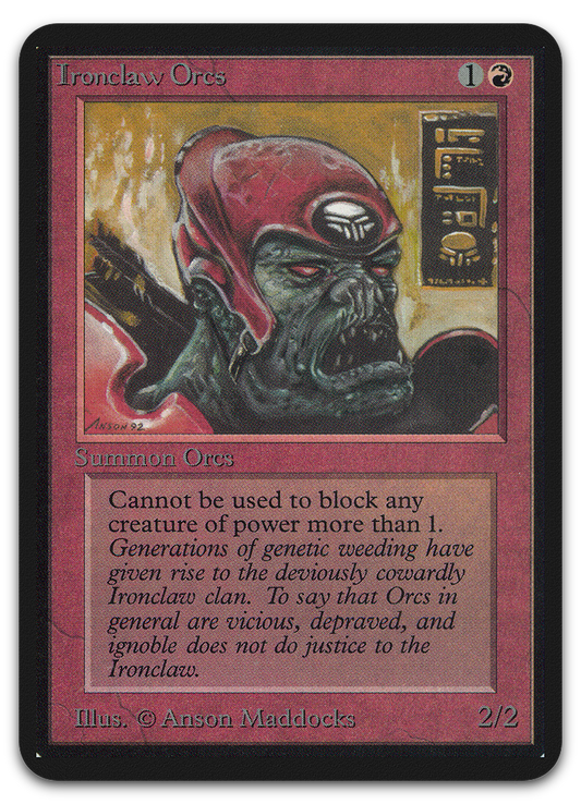 Ironclaw Orcs (Alpha Edition)