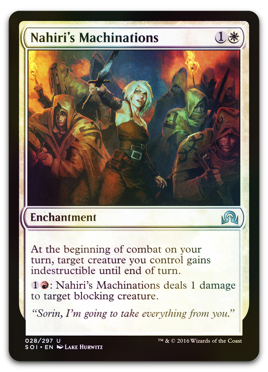 Nahiri's Machinations (Shadows over Innistrad)