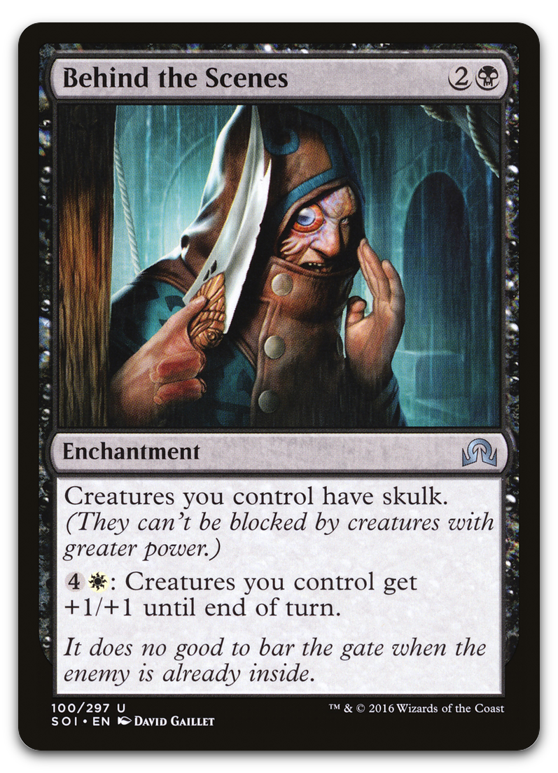 Behind the Scenes (Shadows over Innistrad)