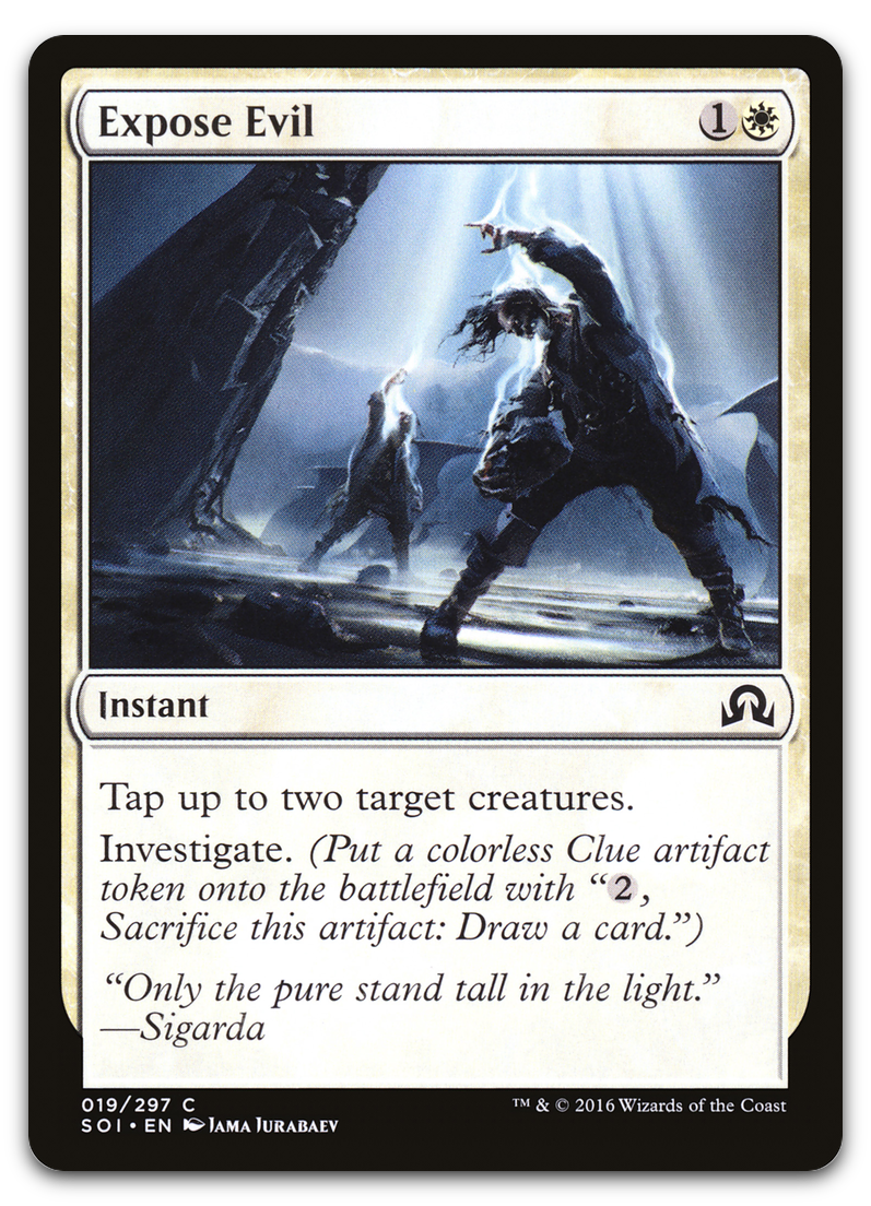 Expose Evil (Shadows over Innistrad)