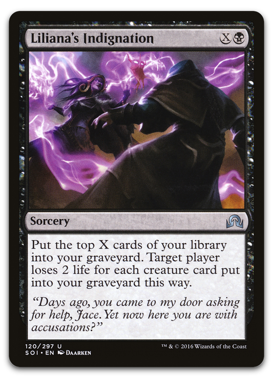 Liliana's Indignation (Shadows over Innistrad)