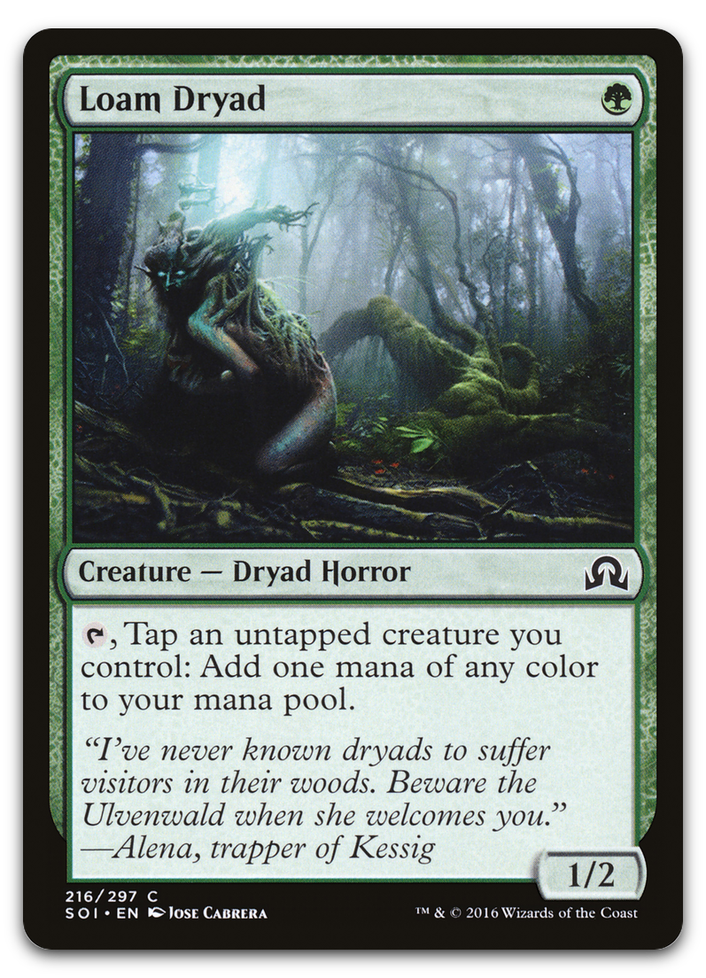 Loam Dryad (Shadows over Innistrad)