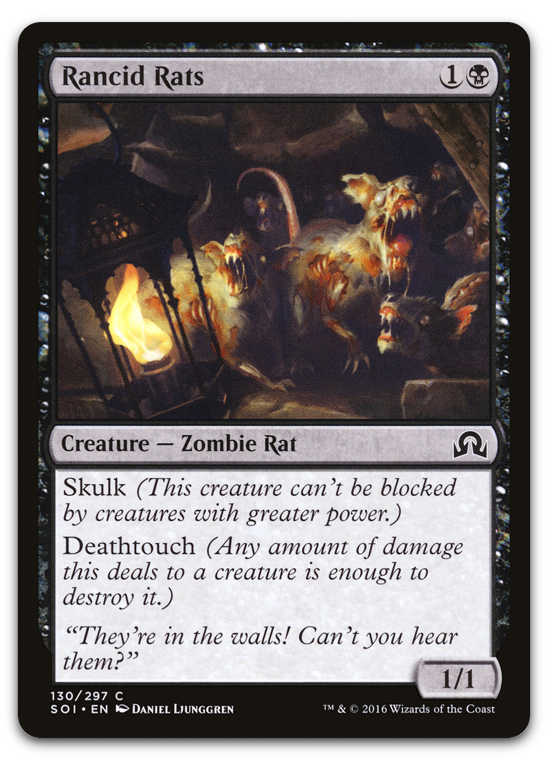 Rancid Rats (Shadows over Innistrad)