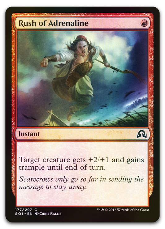 Rush of Adrenaline (Shadows over Innistrad)