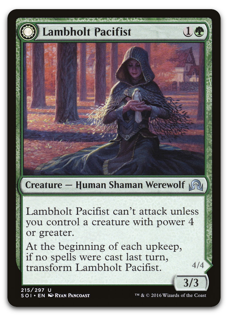 Lambholt Pacifist (Shadows over Innistrad)