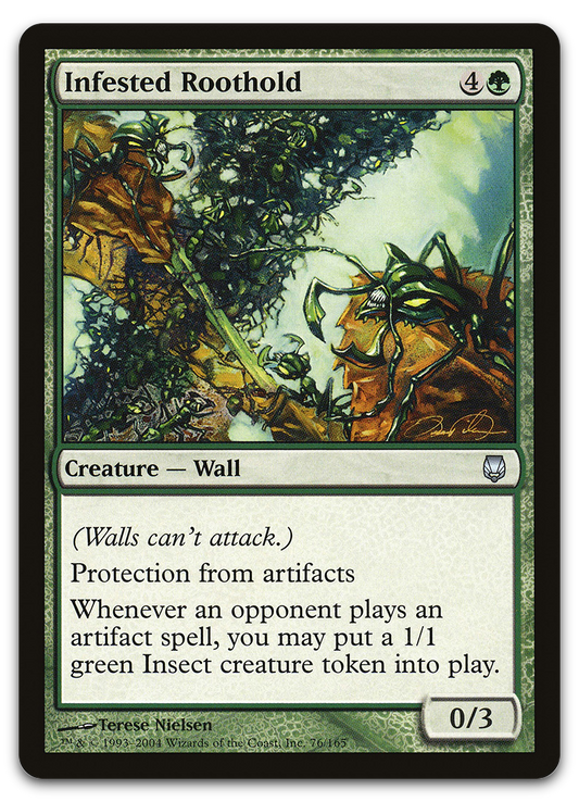 Infested Roothold (Darksteel)