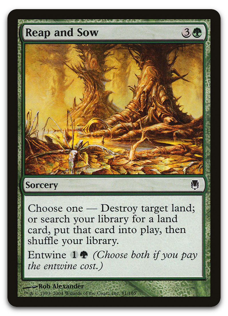 Reap and Sow (Darksteel)