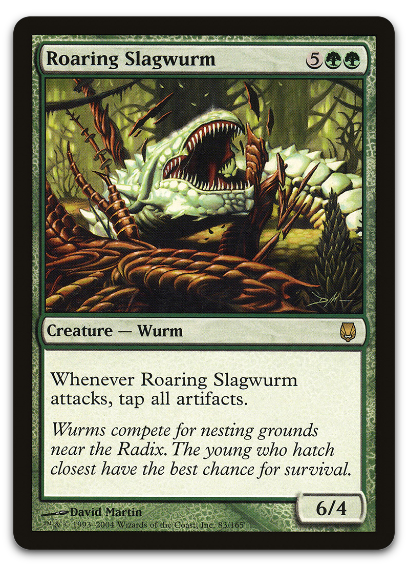 Roaring Slagwurm (Darksteel)