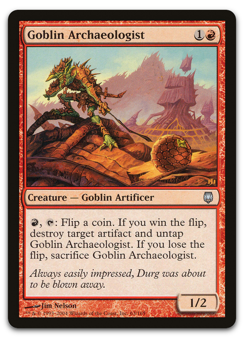 Goblin Archaeologist (Darksteel)