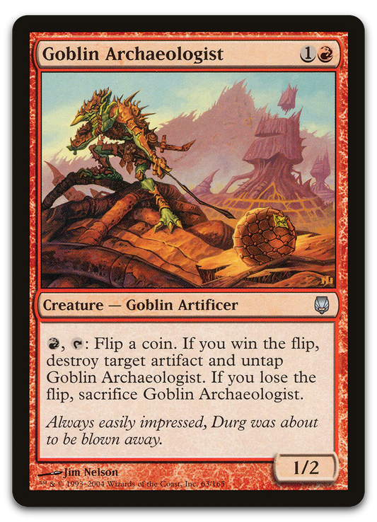 Goblin Archaeologist (Darksteel)