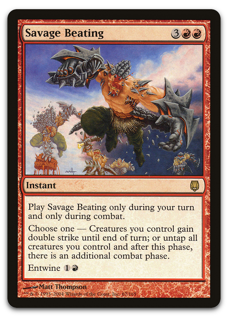 Savage Beating (Darksteel)