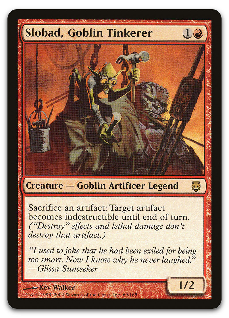 Slobad, Goblin Tinkerer (Darksteel)