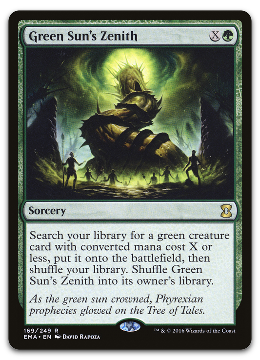 Green Sun's Zenith (Eternal Masters)